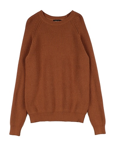 Y-CLÙ Jumper Camel 45% Viscose, 35% Nylon, 20% Polyester