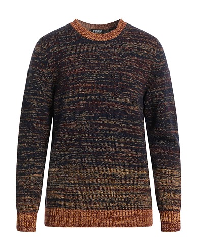 DONDUP Pullover Blu notte 100% Lana
