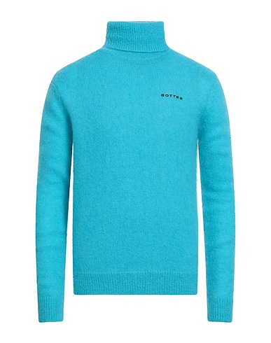 BOTTER Turtleneck Sky blue 54% Mohair wool, 30% Nylon, 16% Wool