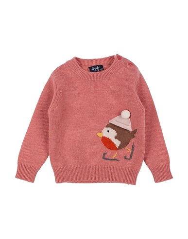 IL GUFO Jumper Antique rose 100% Virgin Wool