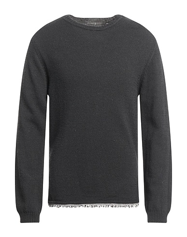 MESSAGERIE Pullover Nero 40% Acrilico, 20% Lana di alpaca, 20% Lana, 20% Lana Merino