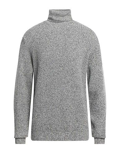 JEORDIE'S Polo neck Grey 90% Merino Wool, 10% Cashmere