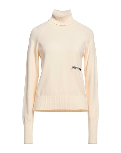 HINNOMINATE Turtleneck Cream 52% Viscose, 26% Polyester, 22% Polyamide