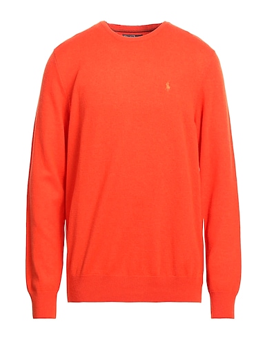 POLO RALPH LAUREN Sweater Orange 100% Wool