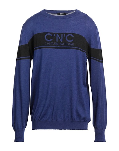 C'N'C' COSTUME NATIONAL Jumper Bright blue 50% Virgin Wool, 50% Acrylic