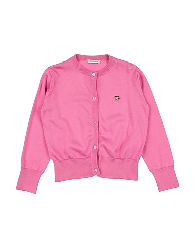 DOLCE&GABBANA Cardigan Pink 100% Silk, Bronze