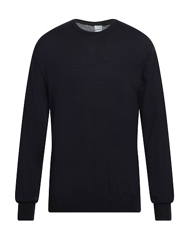 ASPESI Pullover Blu notte 100% Lana Vergine