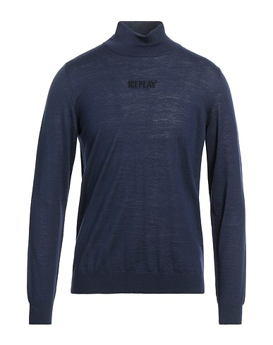 ICE PLAY Rollkragenpullover Marineblau 50% Acryl, 50% Wolle