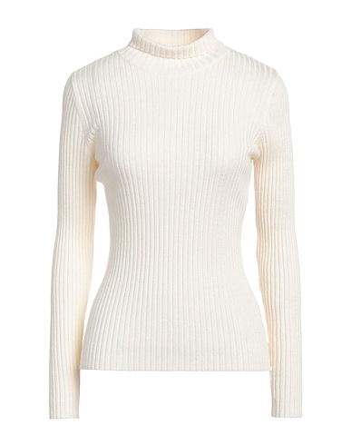 TWINSET Polo neck U&B Ivory 39% Viscose, 35% Polyamide, 26% Wool