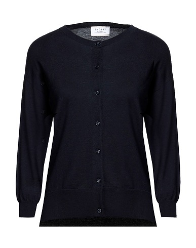 SNOBBY SHEEP Cardigan Midnight blue 55% Silk, 45% Cashmere