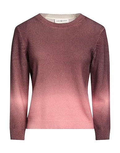 TORY BURCH Pull en cachemire Bordeaux 100% Cachemire