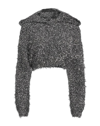 MSGM Sweater Silver 55% Polyamide, 45% Metallic fiber