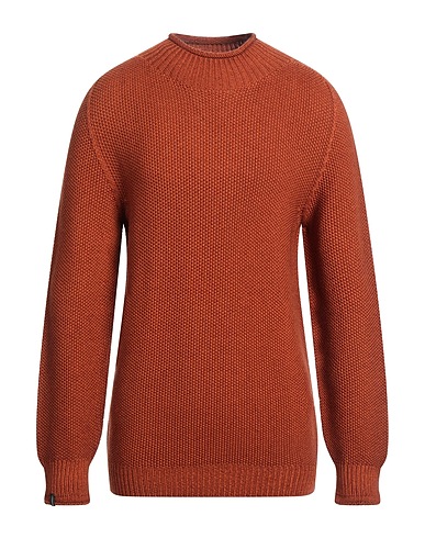AROVESCIO Jumper Rust 100% Merino Wool