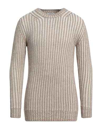 DONDUP Jumper Light brown 70% Wool, 20% Acrylic, 10% Alpaca wool