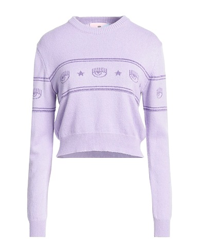 CHIARA FERRAGNI Sweater Lilac 40% Wool, 30% Viscose, 20% Polyamide, 10% Cashmere