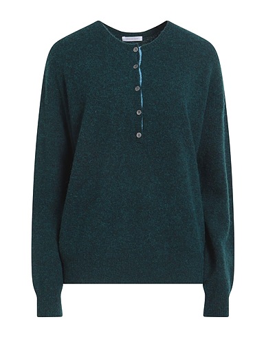 JUST IN CASE Jumper Deep teal 30% Wool, 30% Acrylic, 22% Nylon, 15% Llama wool, 3% Elastane