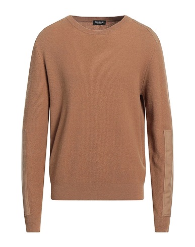 DONDUP Pullover Cammello 100% Lana, Elastan