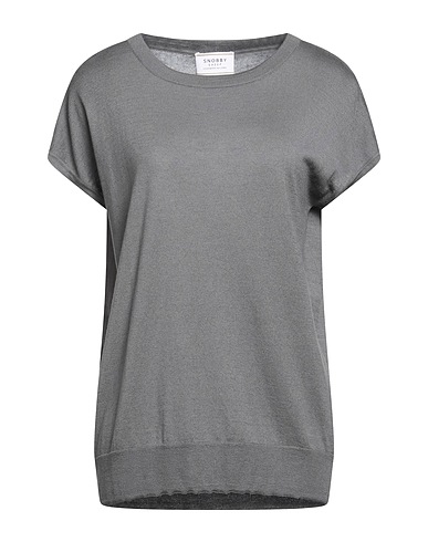 SNOBBY SHEEP Pullover Grau 55% Seide, 45% Kaschmir