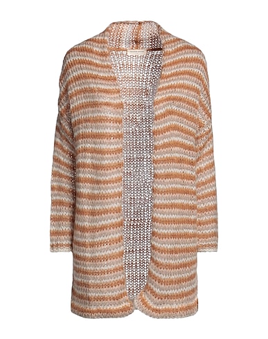 MAISON HOTEL Cardigan Camel 40% Acrylic, 30% Mohair wool, 30% Polyamide