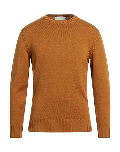 FILIPPO DE LAURENTIIS Jumper Mustard 100% Merino Wool