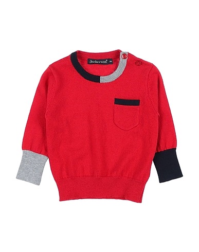 JECKERSON Jumper Red 49% Wool, 49% Cotton, 2% Nylon