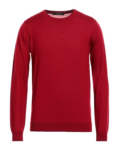 JEORDIE'S Sweater Brick 100% Merino Wool