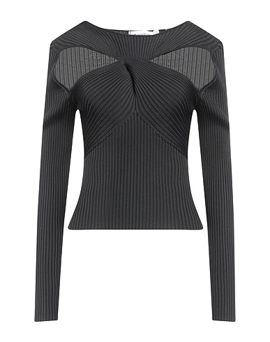 SELF-PORTRAIT Pullover Schwarz 60% Viskose, 40% Polyester