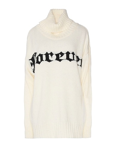 JOHN RICHMOND Turtleneck Ivory 75% Alpaca wool, 25% Nylon