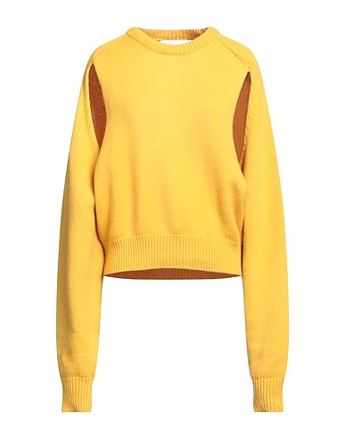 RAMAEL Cashmere jumper Yellow 95% Cashmere, 5% Wool