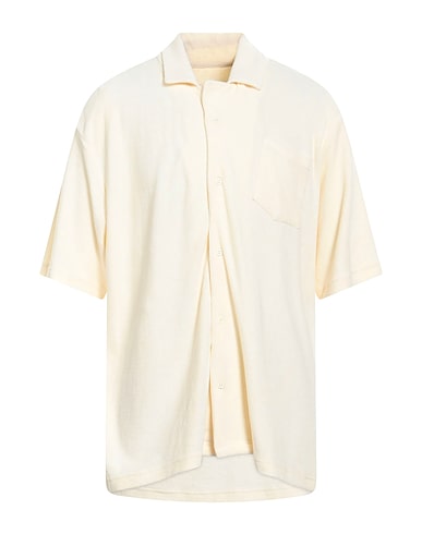 REVOLUTION Camisa lisa OFF WHITE 100% Algodón orgánico