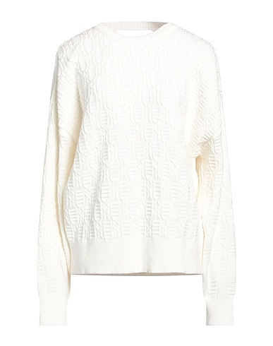 AKEP Jumper White 52% Viscose, 26% Polyester, 22% Polyamide