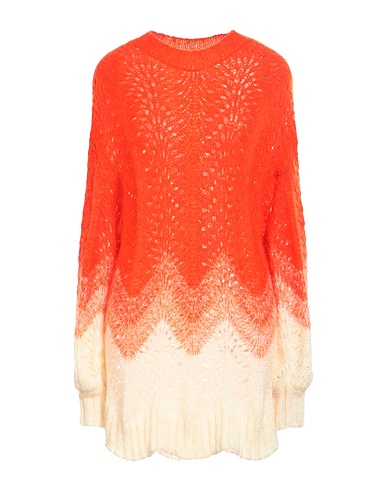 OTTOD'AME Jumper Orange 38% Acrylic, 32% Polyamide, 30% Mohair wool