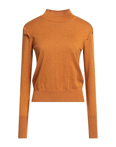 SEE BY CHLOÉ Polo neck Camel 56% Wool, 44% Cotton