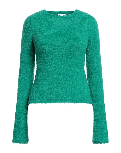 SUNNEI Jumper Emerald green 68% Wool, 31% Polyamide, 1% Elastane