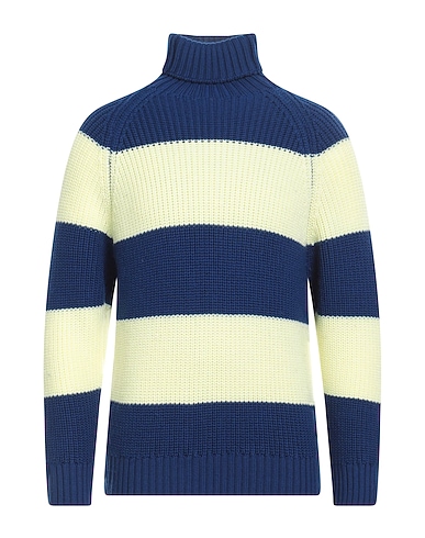 SUNNEI Polo neck Navy blue 100% Virgin Wool