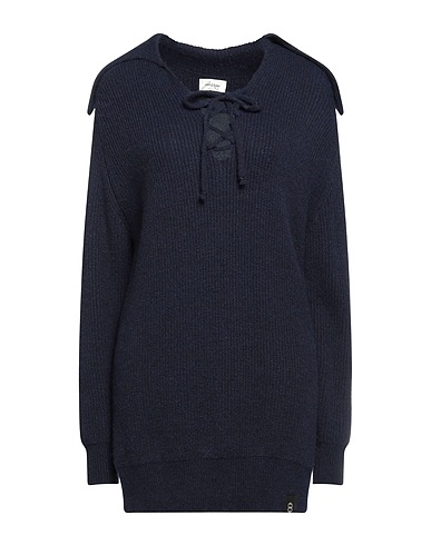 OTTOD'AME Jumper Midnight blue 75% Acrylic, 10% Wool, 5% Viscose, 5% Alpaca wool, 5% Polyester