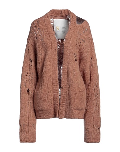 RAMAEL Cardigan Camel 50% Mohair wool, 43% Polyamide, 5% Wool, 2% Elastane