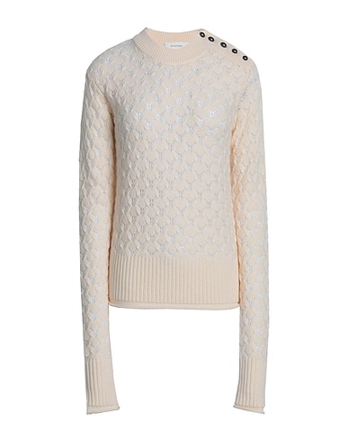 SPORTMAX Jumper Cream 80% Wool, 20% Cashmere