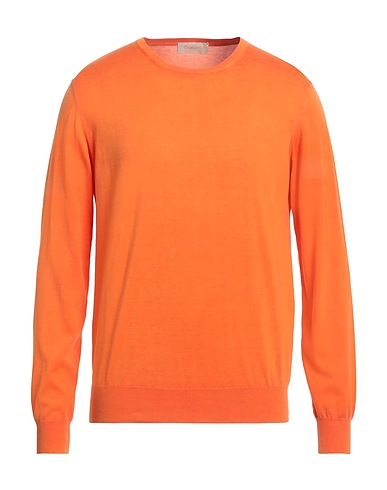 CRUCIANI Pullover Orange 100% Baumwolle