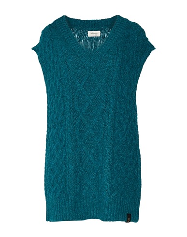 OTTOD'AME Jumper Deep teal 75% Acrylic, 10% Wool, 5% Viscose, 5% Alpaca wool, 5% Polyester