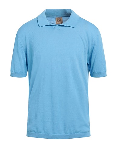 RAKKÌ WEAR Pullover Bleu d'azur 100% Coton