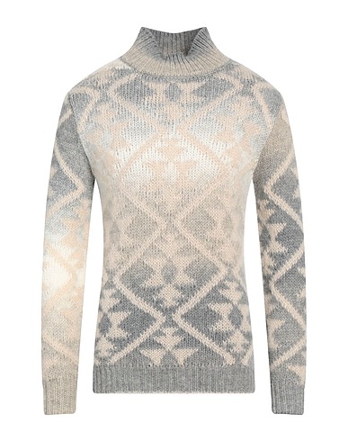 DONDUP Turtleneck Grey 52% Acrylic, 15% Wool, 15% Mohair wool, 10% Polyamide, 8% Alpaca wool