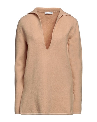 JIL SANDER Sweater Camel 100% Wool