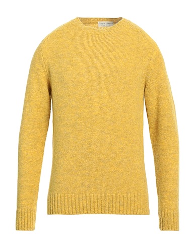 FILIPPO DE LAURENTIIS プルオーバー マスタード 毛（アルパカ） 60% / ウール 25% / ナイロン 15%