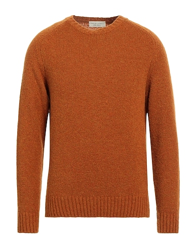 FILIPPO DE LAURENTIIS Sweater Rust 60% Alpaca wool, 25% Wool, 15% Polyamide