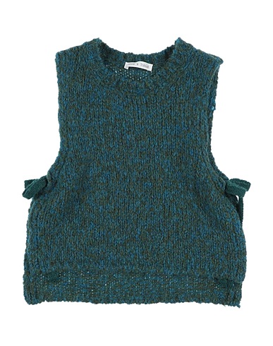 ZHOE & TOBIAH Sleeveless sweater Dark green 60% Alpaca wool, 25% Wool, 15% Polyamide