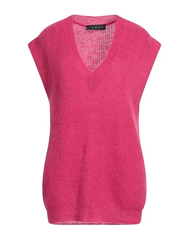 ICONA by KAOS Jumper Fuchsia 40% Nylon, 30% Wool, 30% Mohair wool