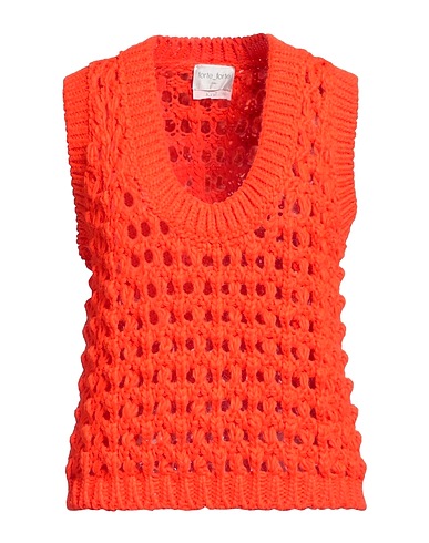 FORTE_FORTE Sleeveless sweater Mandarin 75% Acrylic, 15% Polyester, 10% Wool