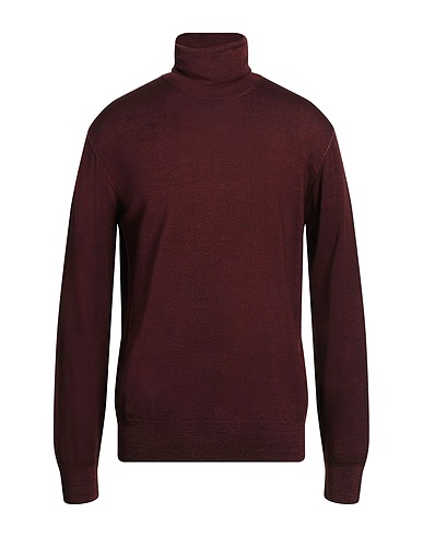 ALTEA Polo neck Dark brown 100% Virgin Wool