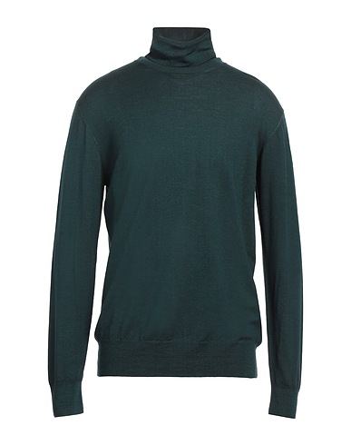 ALTEA Polo neck Dark green 100% Virgin Wool